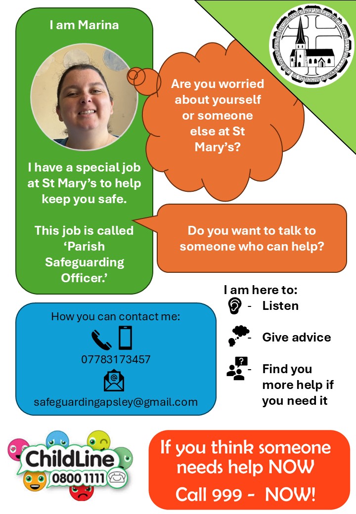 Child friendly safeguarding poster