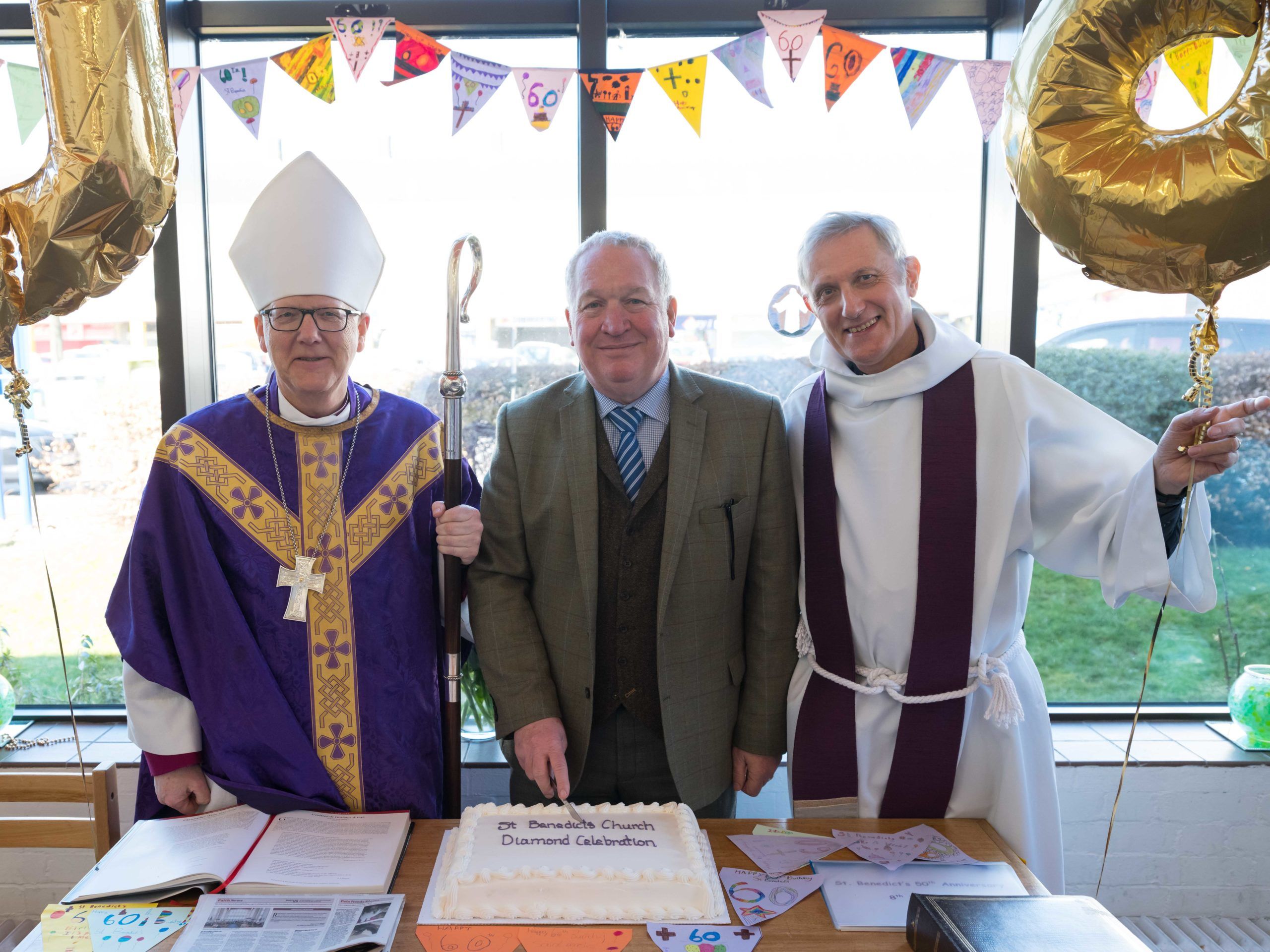 Bishop of Hertford visits St Benedict's